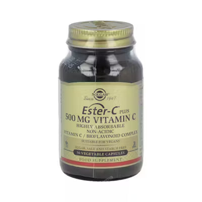 SOLGAR ESTER C PLUS 500mg 50vegicaps