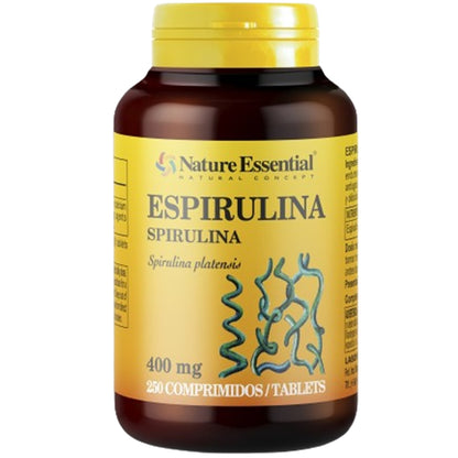Espirulina 400Mg 250comp Nature Essential