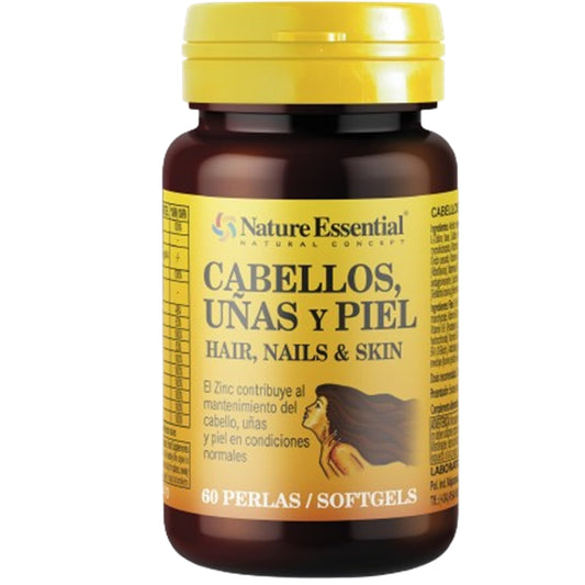 Cabellos Uñas y Piel 60 Perlas Nature Essential