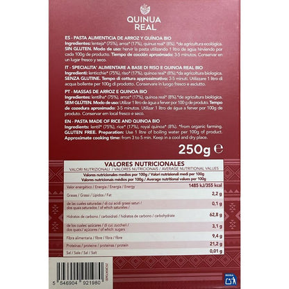 Maccheroni Protein Eco SinGluten 250g | Quinua Real