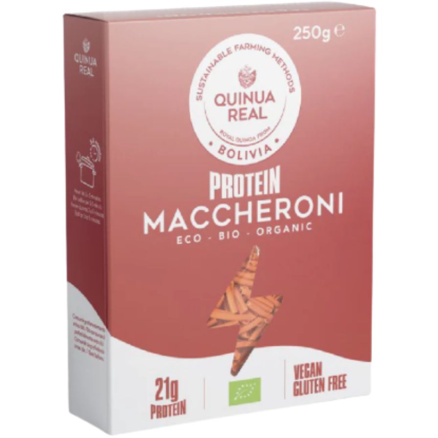 Maccheroni Protein Eco SinGluten 250g | Quinua Real