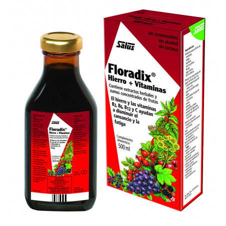 SALUS FLORADIX HIERRO 500ml SALUS