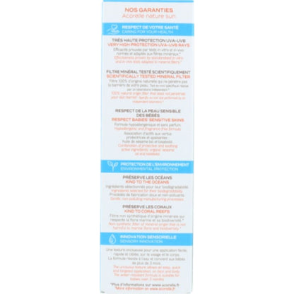 Crema Solar Bebe SPF50 Plus Bio 50ml Acorelle