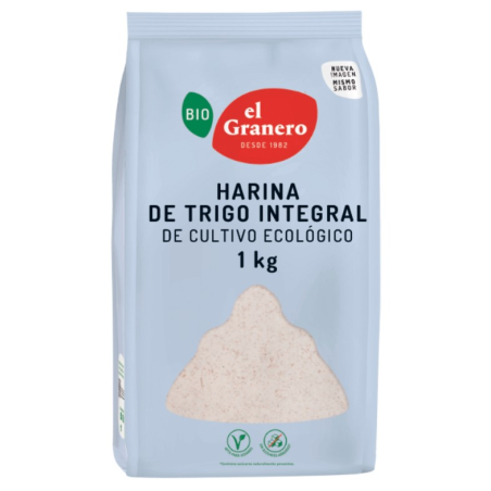 GRANERO INTEGRAL HARINA TRIGO INTEGRAL BIO 1 Kg