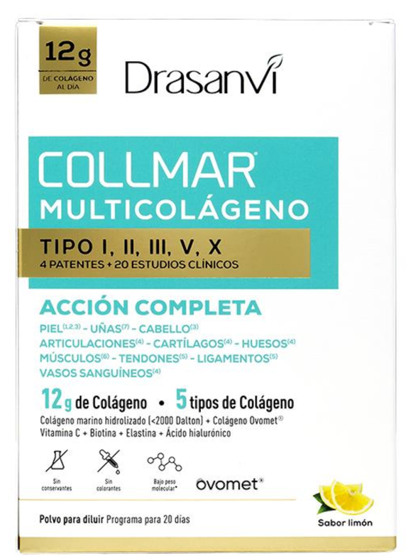 Collmar Multicolágeno con Limón 260g - Suplemento de Belleza Integral