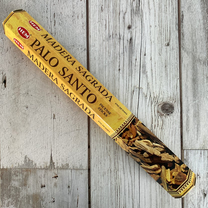 Palo Santo 20 varas Incienso Hem Hexagonal