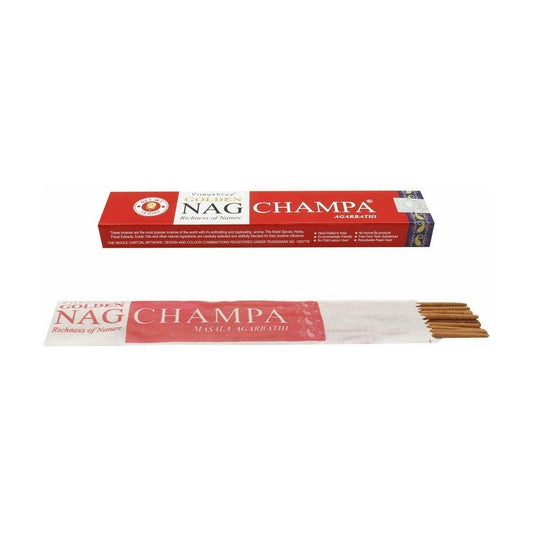 INCIENSO GOLDEN NAG CHAMPA ROJO 15 GR
