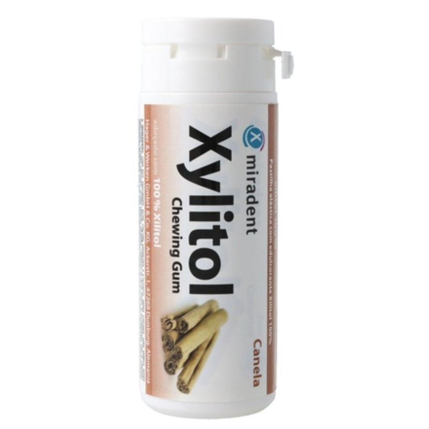 Chicles Xylitol Sabor Canela SinGluten 30uds | Miradent