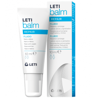 Letibalm Fluido Reparador Nariz y Labios, Tubo 10 ml