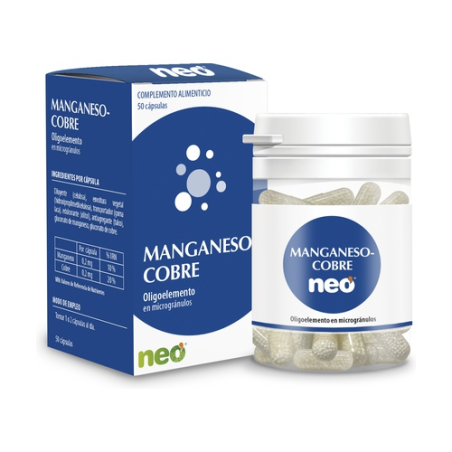 NEO MANGANESO-COBRE microgranulos NEO 50cap.