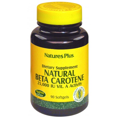 NATURAL BETA CAROTENE. 90 perlas