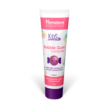 Pasta Dentífrica Kids Bubble Gum (sabor chicle) - 80gr. HIMALAYA