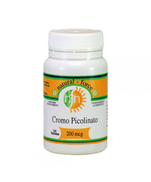 Picolinato De Cromo 200Mcg. 100Tab
