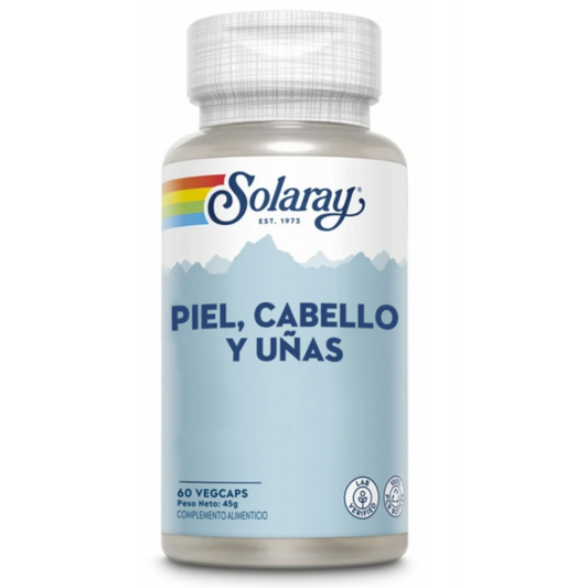 SOLARAY PIEL CABELLO UÑAS 60vcaps.