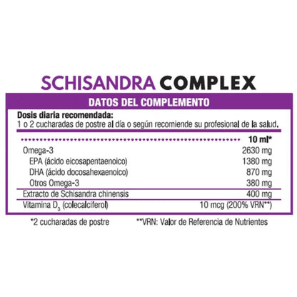 Schisandra Complex 200ml Puro Omega 200 ml