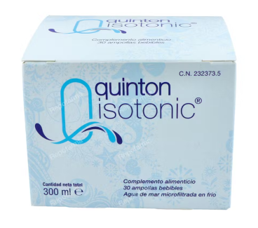 QUINTON ISOTONICO 30amp.beb.