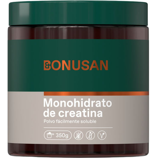 Creatina Monohidrato Polvo Instantaneo 350gr Bonusan