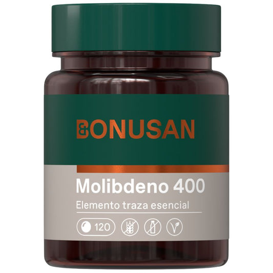 Molibdeno 400Mcg 120comp Bonusan