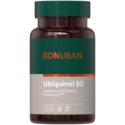 UBIQUINOL 50 MG 60 caps de gel