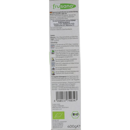 Mezcla de Brownie Bio 460g Frusano