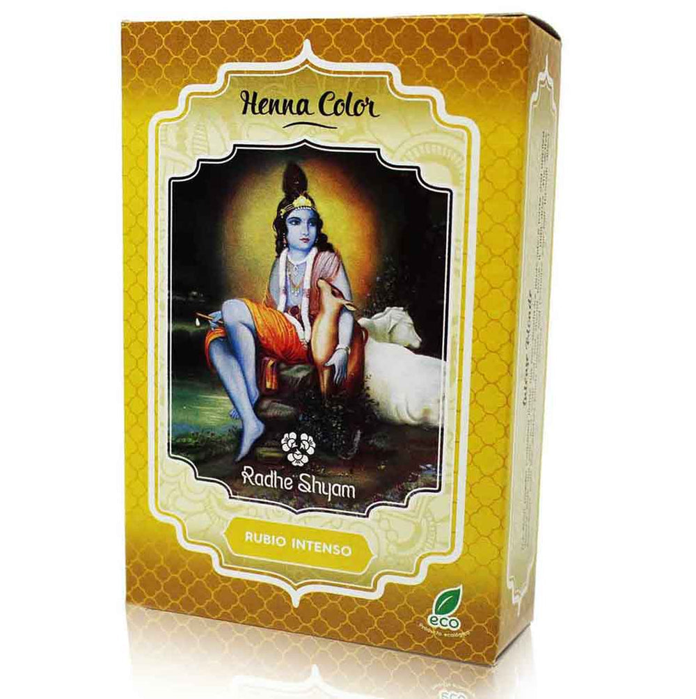 Henna Rubio Intenso Natural Radhe Shyam 100 gramos