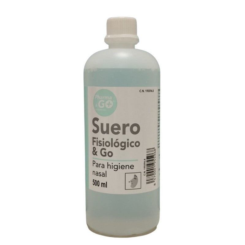 Pharma Go Suero Fisiologico para Higiene Nasal 500ml