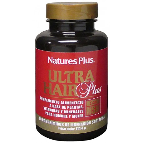 ULTRA HAIR PLUS con MSM. 60 comp.