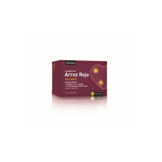 VITALART ARROZ ROJO COQ10 60 comp