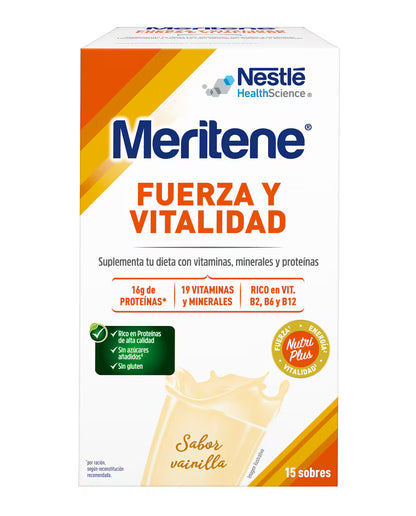 Meritene Vainilla 15 Sobres