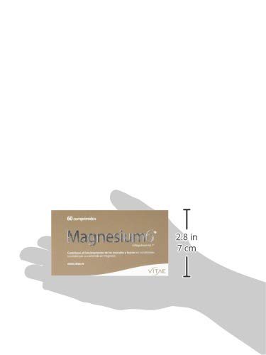 Vitae Magnesium6 Nahrungsergänzungsmittel ohne Geschmack – 60 Tabletten