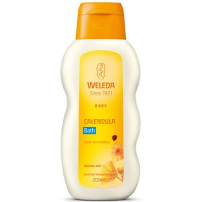 Weleda, Emulsión De Baño para Bebé, Caléndula 200 ml