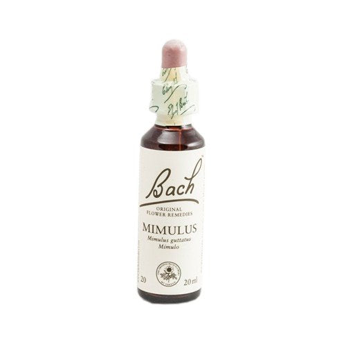 BACH BACHBLUMEN MIMULUS 20 ml – 20 ml Glasflasche mit Tropfer