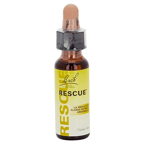 Bach – Rescue Remedy Drops, natürliches Heilmittel auf Blütenbasis, das hilft, Ruhe und Komfort zu erreichen – 10 ml