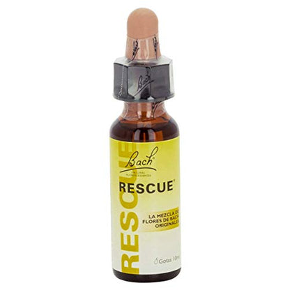 Bach - Rescue Remedy Gotas, Remedio Natural a Base de Flores que Ayuda a Conseguir Tranquilidad y Comodidad - 10 ml