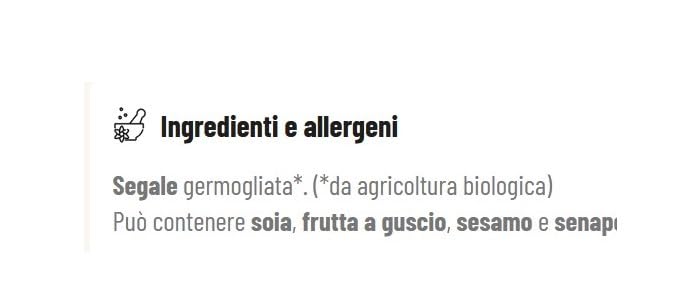 Pangermoglio Rye Bio400g