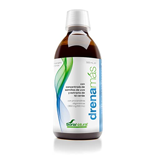 Soria Natural Drenamas - Detox Natural y Retención de Líquidos - Complemento Dietético Natural - Control de Peso - 500ml