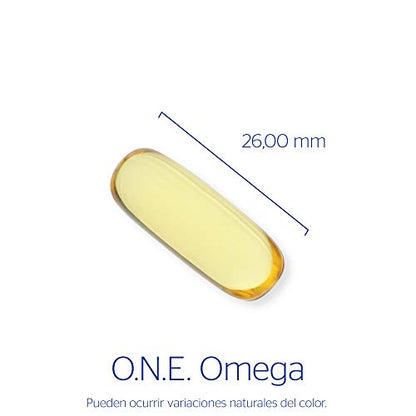 REINE VERKAPSELUNGEN | EIN Omega | 1000 mg EPA und DHA | Ernährungsunterstützung für eine optimale kardiovaskuläre und kognitive Funktion | 60 Perlen