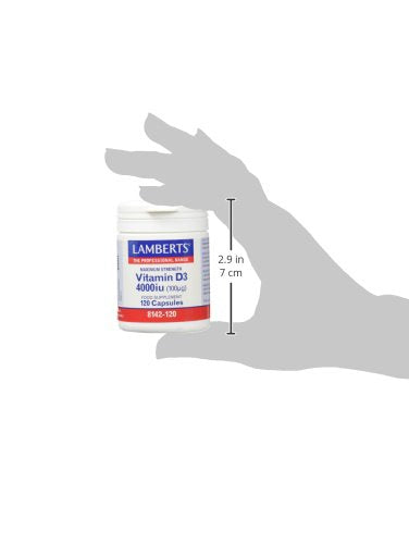 LAMBERTS - VITAMIN D3 4.000ui 120perl L8412120