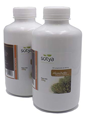 SOTYA Alcachofera 500 comprimidos 500 mg