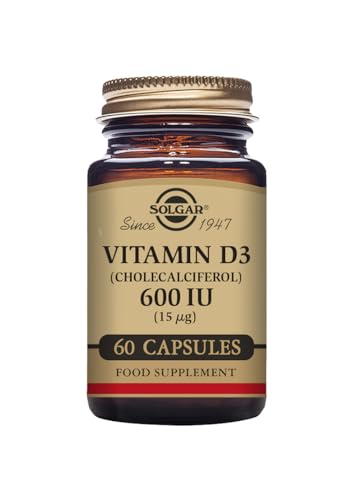 Solgar Vitamina D3 (Cholecalciferol) 600 IU Vegetable Capsules