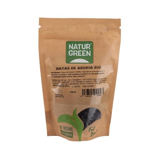 Bayas de Aronia Naturgreen 100 gr