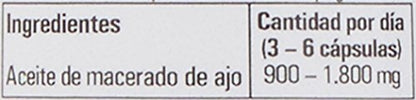 Perlas Aceite de Ajo - 100 Càpsulas Blandas- Hijas del Sol