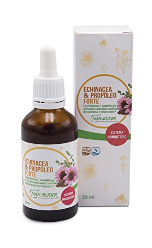 Naturlider – Echinacea &amp; Propolis Forte, unterstützt die natürlichen Abwehrkräfte des Körpers – 50 Milliliter