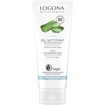 Logona Gel Limpieza Profunda Aloe Vera 100Ml. 400 g