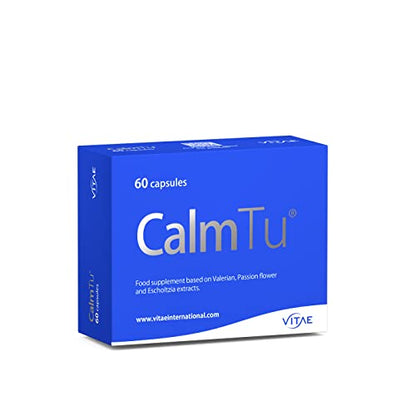 Vitae Calm Tu Complemento Alimenticio - 60 Tabletas, color Azul, 60 unidad, 1