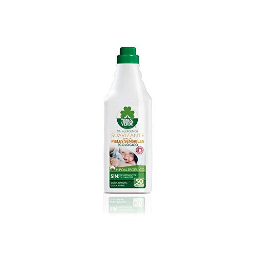 Trebol Verde Suavizante Pieles Sensibles Bebe 1000 ml