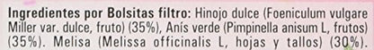 Fitosol Té Flat - 20 Filtros