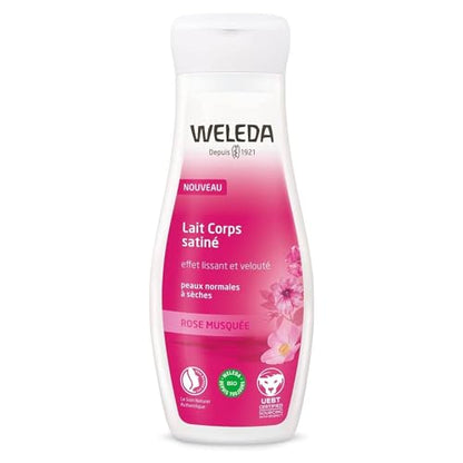 WELEDA Leche Corporal Suavizante Rosa Mosqueta, 200 ml