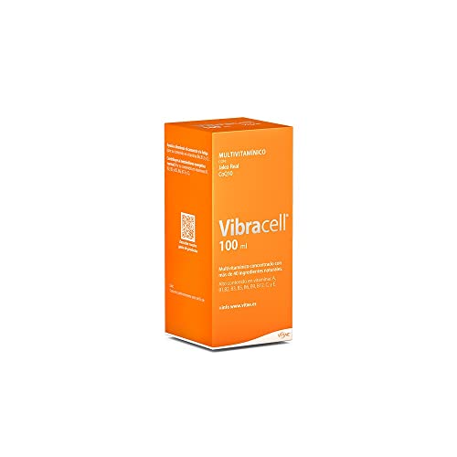 Vitae Vibracell 100ml | Multivitamínico natural a base de frutas y verduras | Energía y vitalidad al instante | Combate el cansancio y la fatiga