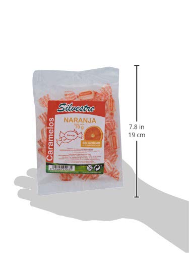 Silvestre Naranja Caramelos S/A 70 Grs. Silvestre 200 g